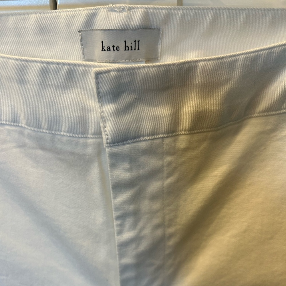 Kate Hill essentials NWT size 14 white chinos pants